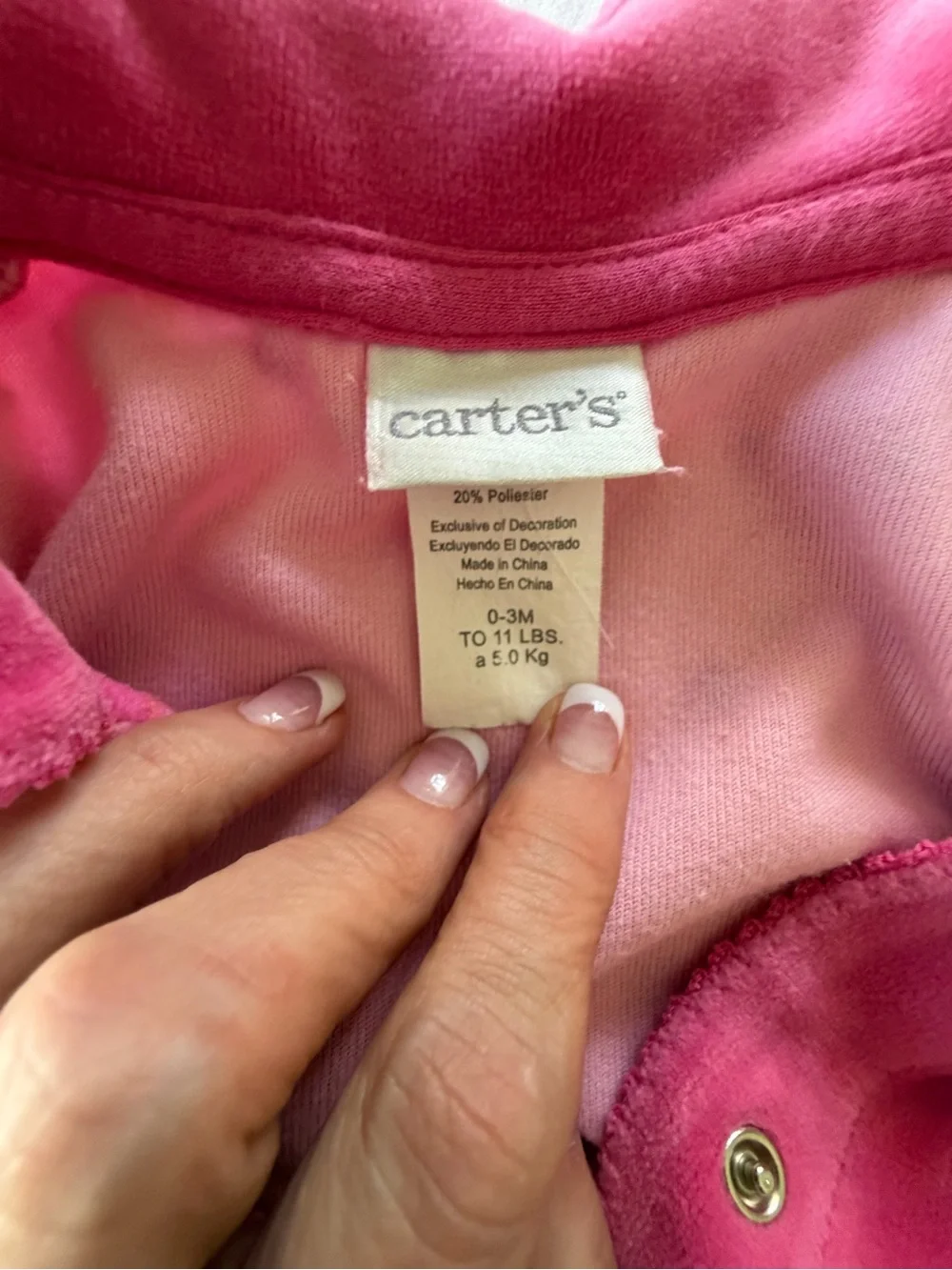 Vintage Y2K Carter’s Baby Girl Pink Sleeper & Sleep Sack Bundle